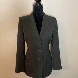 Anne Klein Jacket Blazer, Brown, size 4